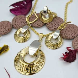 نیم ست طلای سانسی